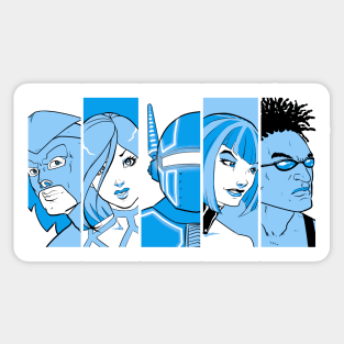 City of Heroes Sticker